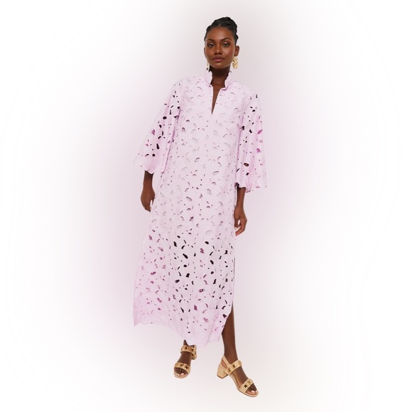 Tuckernuck Floral Lace Clarice Dress in Lilac Purple Size XS - Picture 9 of 12